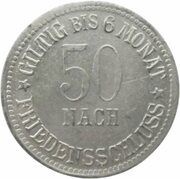50 Pfennig - Furth im Wald, Germany,  reverse image