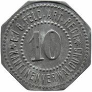 10 Pfennig - Fürth Kantinenverwaltung obverse image
