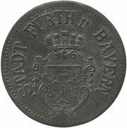 50 Pfennig - Fürth in Bayern obverse image