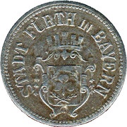 50 Pfennig - Fürth in Bayern obverse image