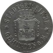 10 Pfennig - Gemünden am Main obverse image