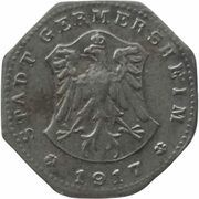 5 Pfennig - Germersheim obverse image