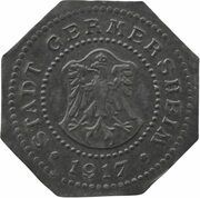 50 Pfennig - Germersheim obverse image