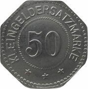 50 Pfennig - Germersheim, Germany, 1917 reverse image