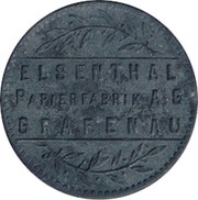 5 Pfennig - Grafenau Papierfabrik Elsenthal obverse image