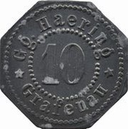 10 Pfennig - Grafenau Gg. Haering obverse image
