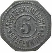 5 Pfennig - Grafenwöhr Arbeiterkompagnie obverse image