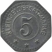5 Pfennig - Grafenwöhr Arbeiterkompagnie, Germany,  reverse image
