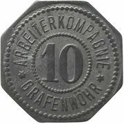 10 Pfennig - Grafenwöhr Arbeiterkompagnie obverse image
