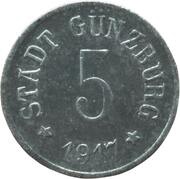 5 Pfennig - Günzburg obverse image