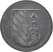 10 Pfennig - Günzburg, Germany, 1917 reverse image