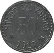 50 Pfennig - Günzburg obverse image