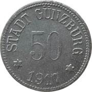 50 Pfennig - Günzburg obverse image