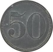 50 Pfennig - Gunzenhausen, Germany, 1917 reverse image