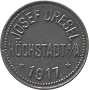 10 Pfennig - Höchstadt an der Aisch Josef Dresel obverse image