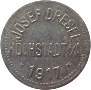 10 Pfennig - Höchstadt an der Aisch Josef Dresel obverse image