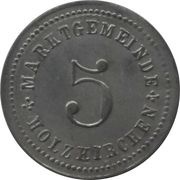 5 Pfennig - Holzkirchen obverse image