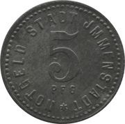5 Pfennig - Immenstadt obverse image