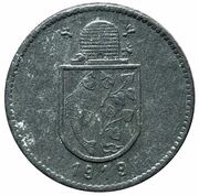 10 Pfennig - Immenstadt, Germany, 1919 reverse image
