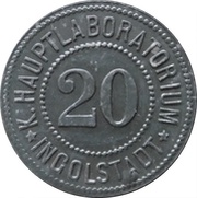 20 Pfennig - Ingolstadt K. Hauptlaboratorium obverse image
