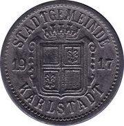 10 Pfennig - Karlstadt obverse image