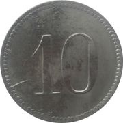 10 Pfennig - Karlstadt, Germany, 1917 reverse image