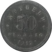 50 Pfennig - Kelheim a. D., Germany, 1917 reverse image
