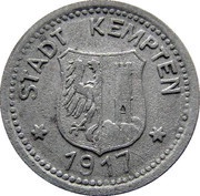 10 Pfennig - Kempten obverse image