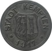 50 Pfennig - Kempten obverse image