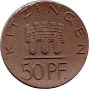 50 Pfennig - Kitzingen obverse image