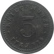 5 Pfennig - Kötzting, Germany,  reverse image