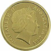 5 Dollars - Elizabeth II 4th Portrait - Binny - Bilby; Bullion Proof obverse image