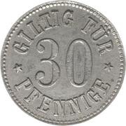 30 Pfennig - Kötzting, Germany,  reverse image
