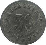 50 Pfennig - Kötzting, Germany,  reverse image