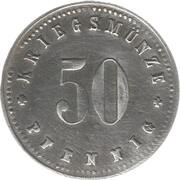 50 Pfennig - Kötzting, Germany,  reverse image