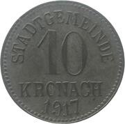 10 Pfennig - Kronach obverse image