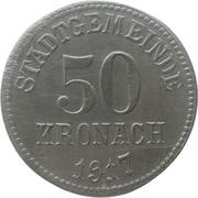 50 Pfennig - Kronach obverse image