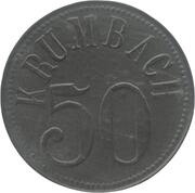 50 Pfennig - Krumbach obverse image