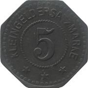 5 Pfennig - Kulmbach, Germany, 1917 reverse image