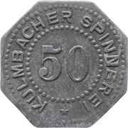 50 Pfennig - Kulmbach Spinnerei obverse image