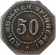 50 Pfennig - Kulmbach Spinnerei obverse image