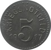 5 Pfennig - Lambrecht, Germany, 1917 reverse image