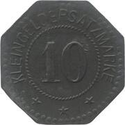 10 Pfennig - Landau, Germany, 1917 reverse image
