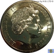 5 Dollars - Elizabeth II 4th Portrait - 100th Anniversary of Birth of Sir Donald Bradman obverse image