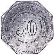 50 Pfennig - Landau, Germany, 1917 reverse image
