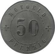 50 Pfennig - Landsberg am Lech, Germany, 1917 reverse image
