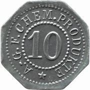10 Pfennig - Landshut A.G.F. Chem. Produkte obverse image