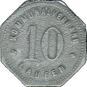 10 Pfennig - Laufen obverse image