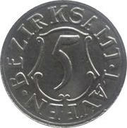 5 Pfennig - Laufen obverse image