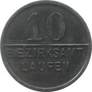 10 Pfennig - Laufen obverse image